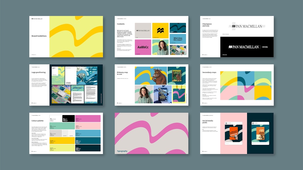 The Evoke rebrand for Pan Macmillan