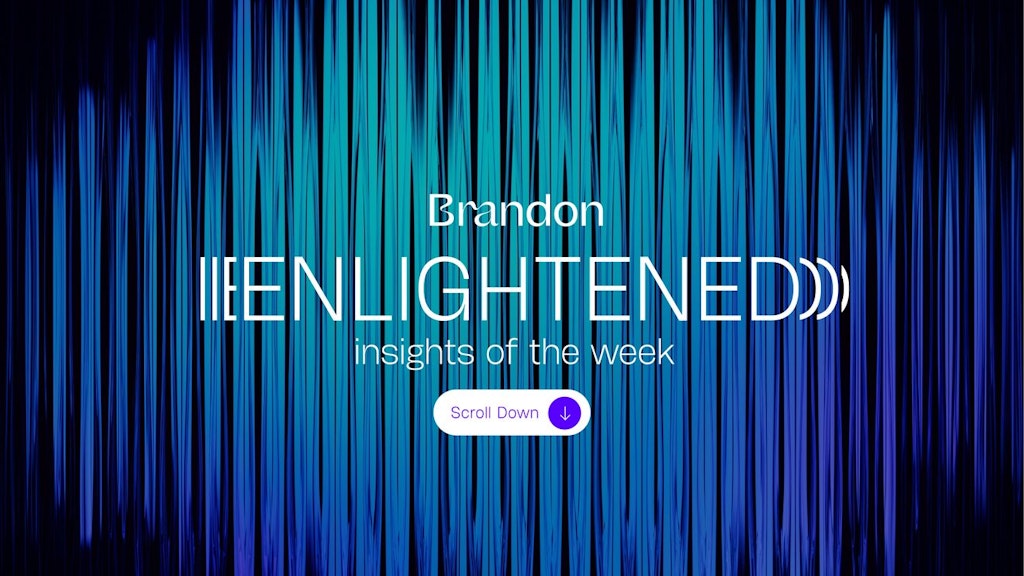 Brandon Consultants' weekly newsletter