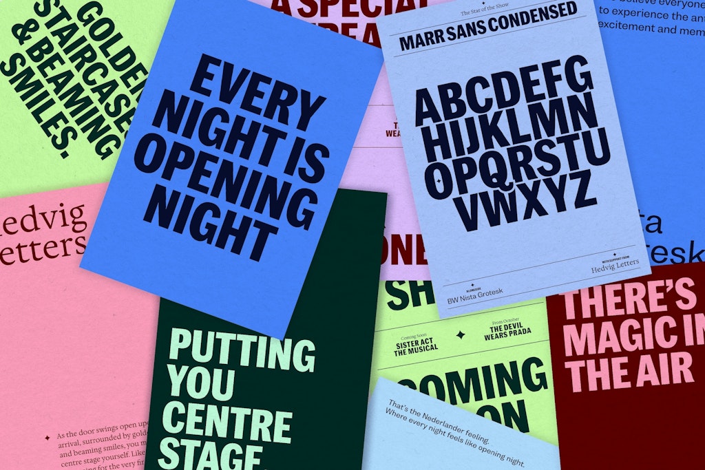 Fiasco Design's work for Nederlander Theatres
