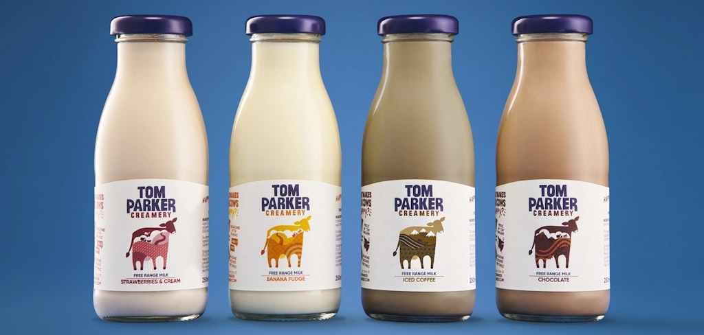 White Bear's rebrand for Tom Parker Creamery